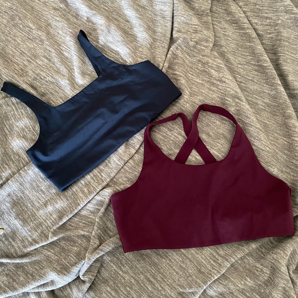 Set of two Girlfriend Collective Sports Bras